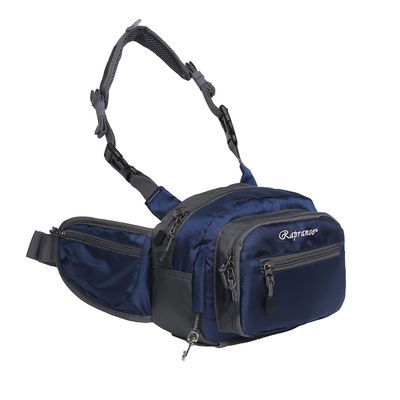Raprance Fly Fishing Waist Pack with Adjustable Waist Strap, Multi Pocket Fall River Fishing Chest Pack