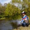 Raprance Fly Fishing Waist Pack with Adjustable Waist Strap, Multi Pocket Fall River Fishing Chest Pack view 2