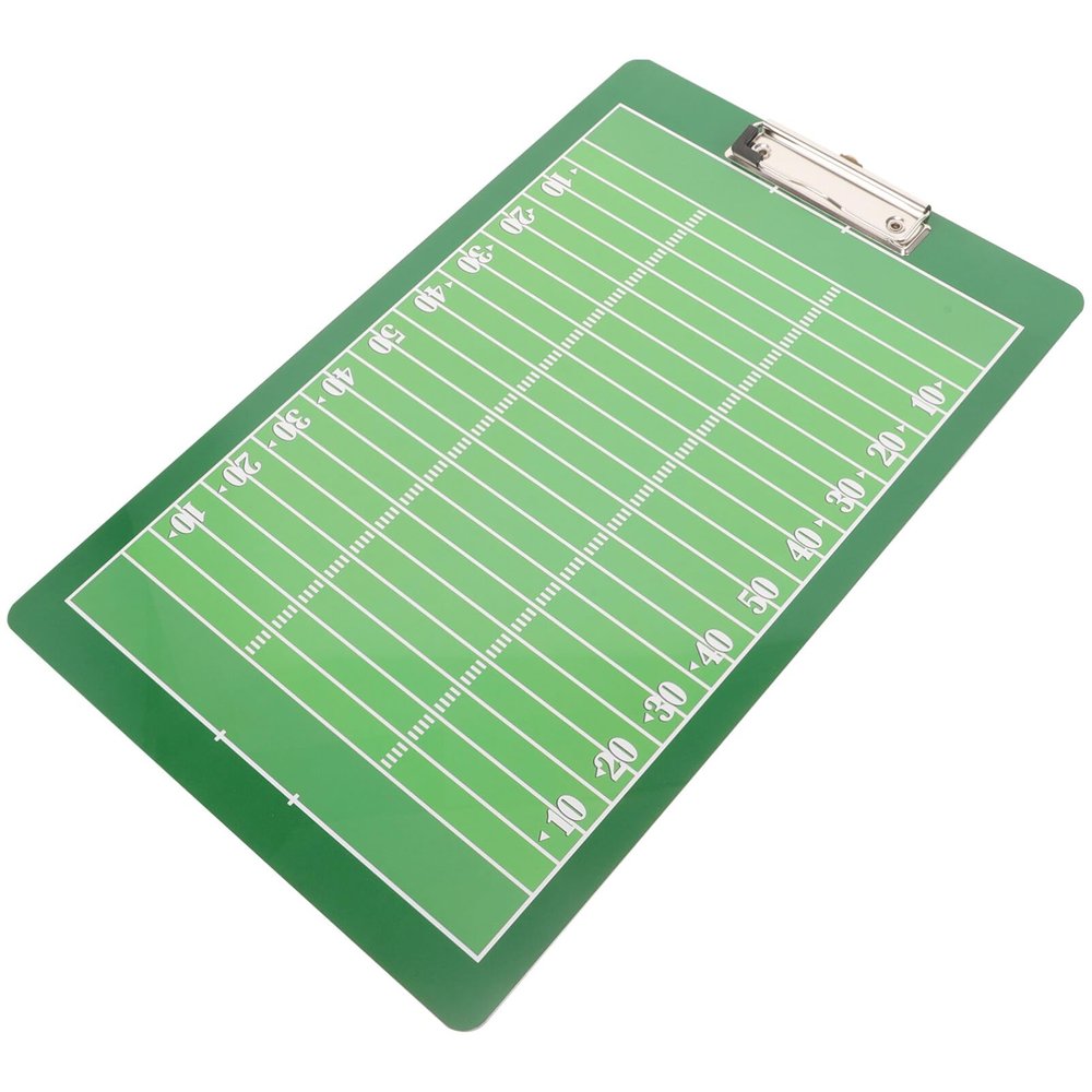 Baluue Football Board Dry Erase Strategy Clipboard for Lightweight and Training Equipment for Rugby and Soccer