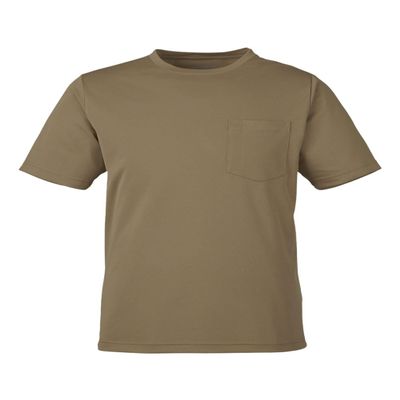 Harriton Charge Snag and Soil Protect Unisex T-Shirt - Coyote Brown - XX-Large