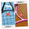 Baluue 8pcs Tennis Racket Absorber Small Racket Dampener Tennis Racket Vibration Absorbers Tennis Racket Vibration Dampeners Tennis Dampener for Racket Vibration Dampener Tennis view 3