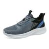 Gosetony Men's Sneakers Running Shoes Track Trail-Running Shoes Athletic Low-top Lace Up Sport Grey view 1