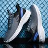 Gosetony Men's Sneakers Running Shoes Track Trail-Running Shoes Athletic Low-top Lace Up Sport Grey view 4