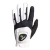 HIRZL GRIPPP FIT  Men's All-Weather Golf Glove (White/Black) | Kangaroo Leather & Lycra | Ultimate Grip, Small/Med/Med-Large, Worn on Left Hand (Pack of 10) view 2