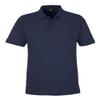 Harriton Men's Valiant Cotton Snag Protect Polo - Dark Navy - Large view 1