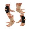 Mobestech 6pcs Ankle Support Sleeve Compression Brace for Men Women Warm Ankle Guard for Sports Black Beige for Running Basketball view 2