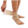 Mobestech 6pcs Ankle Support Sleeve Compression Brace for Men Women Warm Ankle Guard for Sports Black Beige for Running Basketball view 3
