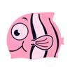 KICHOUSE Children's Swimming Cap Fish Design Long Hair Safe Swim Hat Fun and Comfortable for Kids view 4