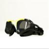 Bonassi Adult Swim Goggles - Black/Green - Adjustable, Maximum Visibility, Anti-fog, UVA Treatment for Swimming view 2