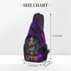 Bixinboy Psi Phi Sling Bag Crossbody Travel Hiking Chest Backpack Shoulder Daypack For Men view 3