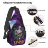 Bixinboy Psi Phi Sling Bag Crossbody Travel Hiking Chest Backpack Shoulder Daypack For Men view 4