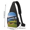 BAGGUS Golf Course Print Chest Pack Fashion Chest Sling Bag Crossbody Shoulder Backpack Unisex view 4
