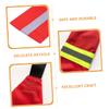 KICHOUSE 2pcs Kayak Safety Flags Reflective Strips Red Warning Flags for Canoes Boats and Trailers Essential Visibility Accessories for Outdoor Water Sports view 3