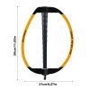 airpo Golf Swing Training Aid, Professional Golf Swing Speed Trainer Elastic Bracelet, Portable Golf Accessories, Golf Training Equipment Posture Corrector for Men Women, Black view 2