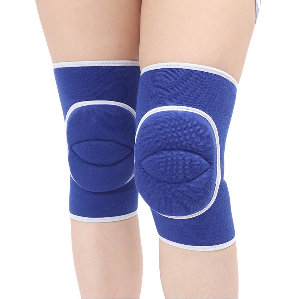 JUMISEE Kids Knee Pad, Thickened Padded Sponge Knee Brace Flexible Elastic Knee Support for Football Volleyball Dance Skating Basketball Sports for Adults