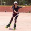 PAPAISON Adult Adjustable Inline Skates for Men Women with 3 100mm Wheels, Outdoor Blades Female Male Fitness Speed Racing Skates, Roller Skates for Teens Boys Girls view 3