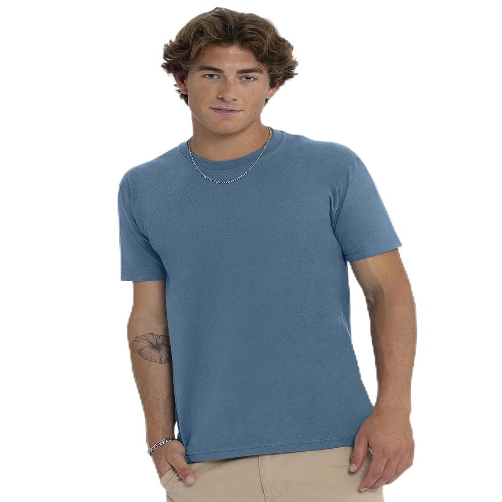Next Level Apparel Unisex Cotton T-Shirt - Blue Jean - 3X-Large