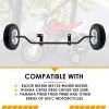 1602-UT-H Bike Training Wheels 8inch Compatible with honda CRF50 XR50 Z50 razor MX500 MX125 MX400 yamaha PW50 TTR50 ktm 50cc Mini Senior Adenture view 3