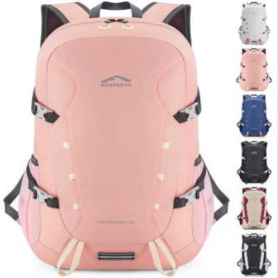 BAGPARKK Hiking Backpack,Large 35L Travel Backpacks for Men Women,Water Resistant Ultra Lightweight Foldable Packable Camping Daypack for Outdoor Sports