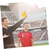 Yardwe 2sets Soccer Rugby Penalty Flags Sports Game Accessories Football Referee Props Yellow Tossing Balls 6pcs*2 view 3