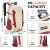 BAGPARKK Hiking Backpack,Large 35L Travel Backpacks for Men Women,Water Resistant Ultra Lightweight Foldable Packable Camping Daypack for Outdoor Sports view 3