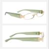TIJN Premium Acetate Blue Light Blocking Glasses, Square Metal Frame, Anti-Fatigue Computer Eyewear for Women Men, Talani view 4