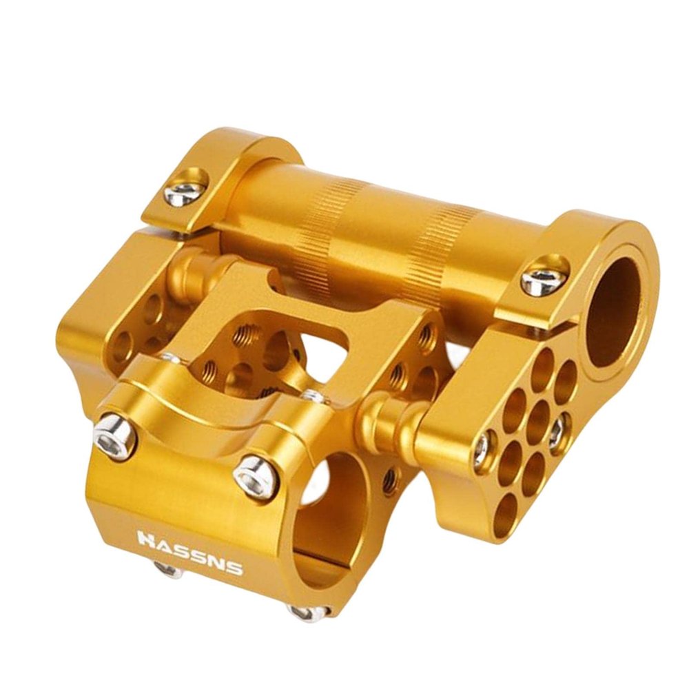 DYNWAVE Premium Bike Handlebar Stem Extension for Improved Cycling Experience, Gold