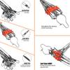 Fishing Wire Leader Fishing Rigs, 12/24 Pack Nylon-Coated Lines with Swivels Snap Beads, Stainless Steel Hooks Crimps Saltwater Freshwater for Fishing Lovers Angler, 1 Arm/ 2 Arms (1 arm, 24pack) view 3