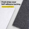 10 Pcs Self Adhesive Interlocking Mat, Soft Rubber Padding Comfy Foam Carpet Tiles Floor Padding Anti-slip Border for Gym, Exercise, Yoga, Garage, Room Floor, Puzzle Area (green) view 4