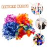 BIUDECO Hawaiian Flower Garland Set Leis Headbands Bracelets Necklaces for Luau Party Beach Wedding Festivals and Photography Decor view 3