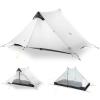 LANSHAN Ultralight Tent 3-Season Waterproof Backpacking Tent for 2 Person Camping, Climbing, Hiking, Travelling, Mountaineering, 2-Person, White view 1