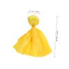 Yardwe 3sets Referee Penalty Flags Yellow Soccer Rugby Penalty Flag Tossing Ball Football Sports Props Game Supplies 6pcs*3 view 3