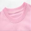 CM-Kid Easter Shirt for Toddler Girls Cute Bunny and Easter Eggs Clohtes Long Sleeves Pink Cotton Tee 4T view 3