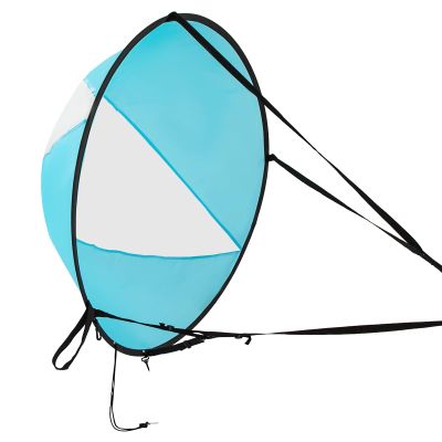 YUNLAIGOTOP Downwind Wind Sail Kit, 42" Kayak Wind Sail Foldable Downwind Kayak Sail Kit with Carrying Bag, Compact & Portable, Durable Paddle Board Wind Sail for Paddle Boards, Kayaks, Canoes