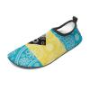 Bahamas Paisley Flag Water Shoes Quick-Dry Sports Barefoot Shoes Swim Shoes Slip-on for Beach Pool Yoga 5/6women view 1