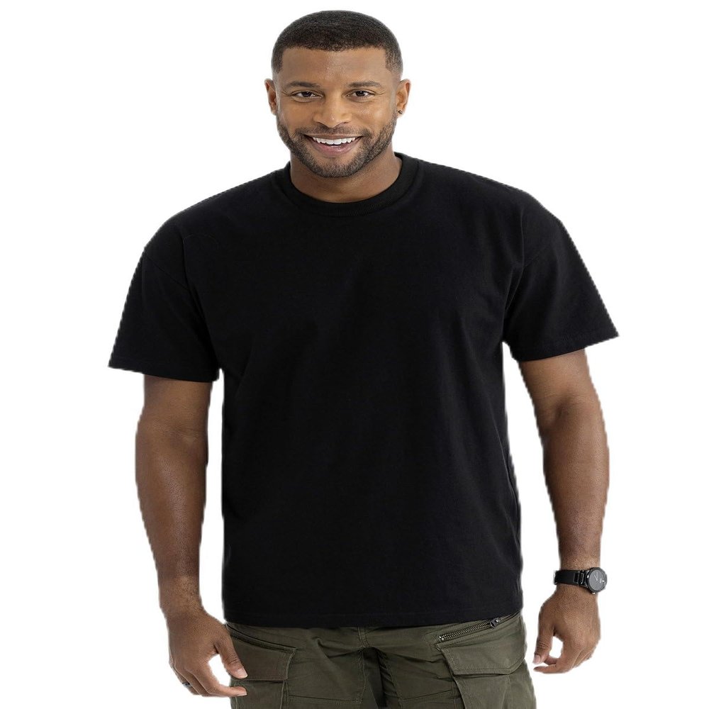 Next Level Apparel Unisex Heavyweight T-Shirt - Black - X-Large