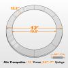 ExacMe Trampoline Pad Replacement 13 Foot, Round Safety Frame Pad Spring Cover, Green, CP13G view 2