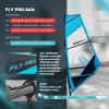 Windsurfing Sail and Surfboard SUP Windsurf Inflatable Paddle Board with Sail5m 400 * 185cm Professional Inflatable Windsurfer Board and Sail- Blue Color view 2