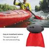 Deck Hatch Cover, 8in Black Round Kayak Deck Plate Hatch Cover Kit, Waterproof Storage Warehouse Compartment Cover for Marine Boat Kayak Canoe view 4