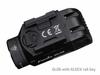Fenix GL06 Compact Impact-Resistant Aluminum 600 Lumens 459"" Max Beam Distance Shooting Gun Attachable LED Light - Fits Universal Glock & Picatinny Rails, Black view 2