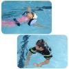 TITA-DONG Inflatable Swim Arm Bands, Foam Swim Aquatic Cuffs Set of 2, Swimming Ankle Bands Fitness Exercise Set, Water Ankle Weights for Swimming Fitness Training(Pink) view 4
