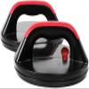 Push Up Bars for Men, Women - Pushup Handles for Floor Rotate to Prevent Wrist, Elbow Strain, Wide Grips with Non Slip Rubber Pads for Comfort - Two Pushup Bar Set, Workout handles view 1