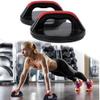 Push Up Bars for Men, Women - Pushup Handles for Floor Rotate to Prevent Wrist, Elbow Strain, Wide Grips with Non Slip Rubber Pads for Comfort - Two Pushup Bar Set, Workout handles view 2