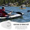 Baluue 2pcs Kayak Cord Kayak Accessories for Secure Fixing and Rigging Lightweight and Easy to Install for Canoeing and Rafting view 2