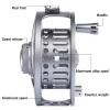 AshiLd Fly Fishing Reel,Fly Reel 5/6 Fly Fishing Reel Aluminum Body Fly Fishing Wheel Fishing Gear Lake River Fishing Tackle view 2