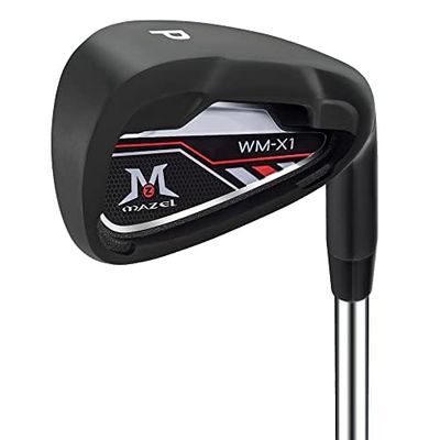 MAZEL WM-X1/2 Individual Men Golf Club Irons 1,2,3,4,5,6,7,8,9,Pitching Wedge,Approach Wedge,Sand Wedge with Graphite/Steel Shafts for Right Handed
