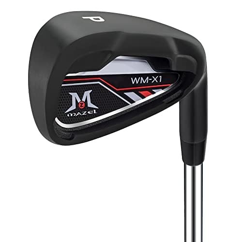 MAZEL WM-X1/2 Individual Men Golf Club Irons 1,2,3,4,5,6,7,8,9,Pitching Wedge,Approach Wedge,Sand Wedge with Graphite/Steel Shafts for Right Handed