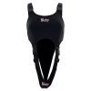 Women Sleeveless Bodysuit Buckle Shoulder Strap Letters Printed Cutout Jumpsuit Cosplay Costume Clubwear Slee view 1