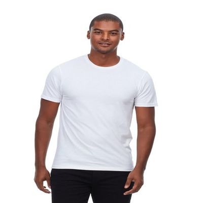 Unisex Epic Titan Collection CVC T-Shirt - Solid White - Large