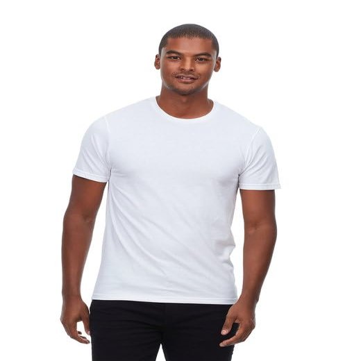 Unisex Epic Titan Collection CVC T-Shirt - Solid White - Large